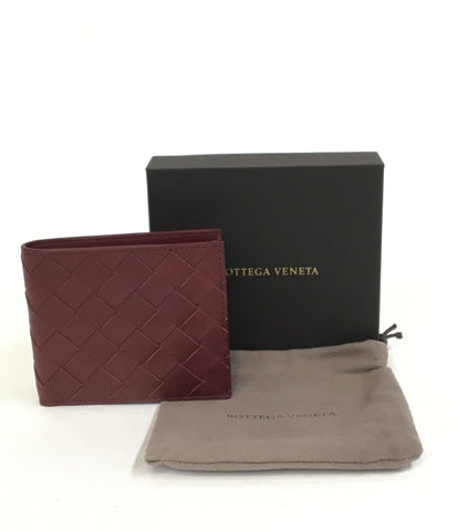 ボッテガベネタ 美品 二つ折り財布  イントレチャート    メンズ  (2つ折り財布) BOTTEGA VENETA