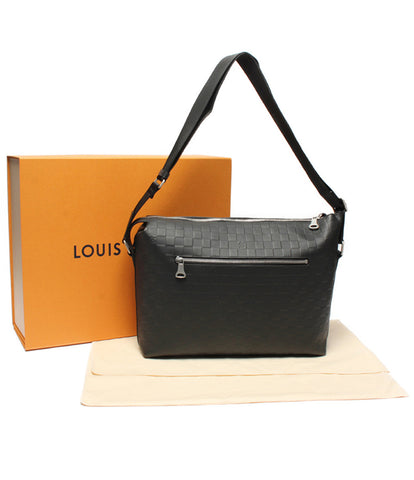 Louis Vuitton Leather Shoulder Bag Discovery Messenger MM Damier Amphini N42417 Men's Louis Vuitton