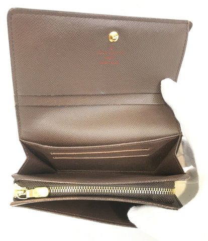 ルイヴィトン  二つ折り財布 ポルトフォイユ・トレゾール  ダミエ   N61736 ユニセックス  (2つ折り財布) Louis Vuitton
