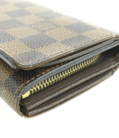 ルイヴィトン  二つ折り財布 ポルトフォイユ・トレゾール  ダミエ   N61736 ユニセックス  (2つ折り財布) Louis Vuitton