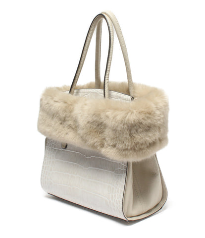 Beauty 2way Fur Handbag Ladies PELLE BORSA