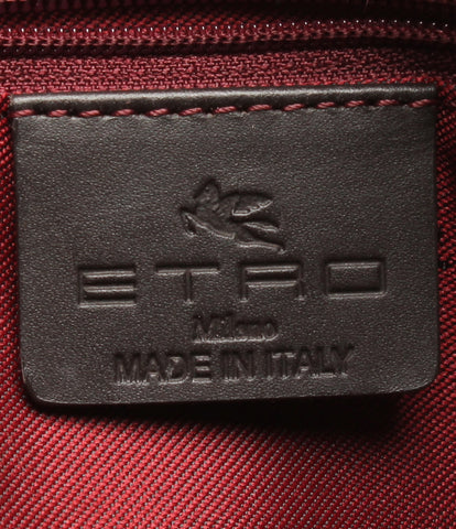 Etro Mini Boston กระเป๋า Pesley Solid Etro Tricks Red