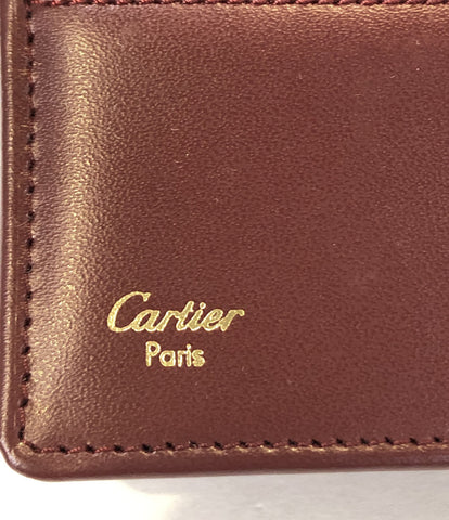 คาร์ดิอายาวกระเป๋าสตางค์สายเสาสําหรับผู้ชาย (กระเป๋าสตางค์ยาว) Cartier