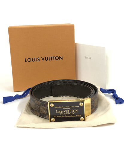 ルイヴィトン  ベルト サンチュール アンヴァントゥール ダミエ   M9677 メンズ  (複数サイズ) Louis Vuitton