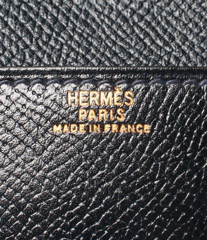 Hermes Leather Pochette Tenkle Pochette Green Ladies Hermes