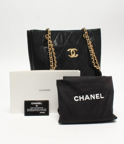 Chanel Beauty Chain Leather Shoulder Bag Ladies CHANEL – rehello by BOOKOFF