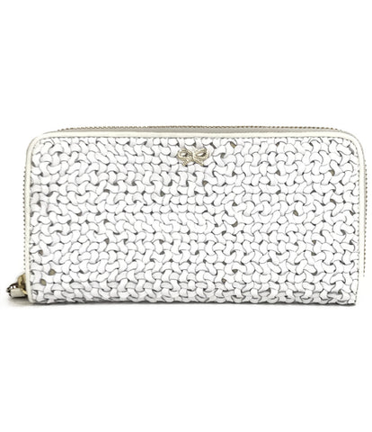 Anya Hind March Beauty Round Fastener Long Wallet Women (Round Fastener) Anya Hindmarch
