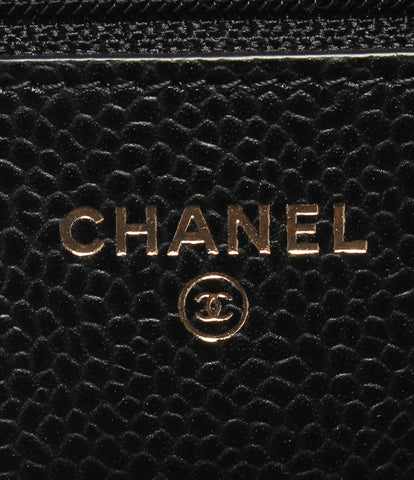 Chanel Chain Wallet Caviar Skin A33814 Ladies CHANEL