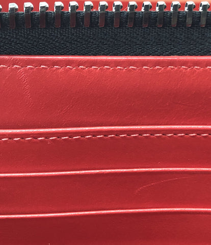 Christian Louboutin round zipper Long Wallet studded Panettone Purse