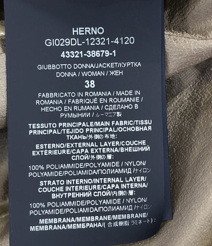 ヘルノ 美品 フード付ナイロンジャケット  Laminar    レディース SIZE 38 (S) HERNO