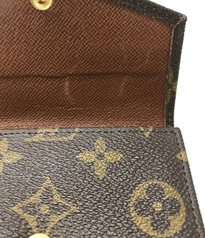ルイヴィトン  二つ折り財布 Wホック ポルト モネビエ モノグラム   M61660 ユニセックス  (2つ折り財布) Louis Vuitton