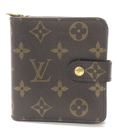 Louis Vuitton Two-fold wallet compact zip monogram M61667 Unisex (2 fold wallet) Louis Vuitton