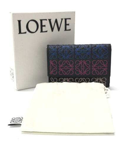 Loewe tri-fold wallet Small Vertical Wallet Anagram 109 11 S97 Women's (3 fold wallet) LOEWE