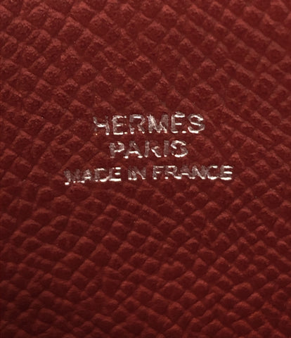 Hermes Pass Case □ L Engraving Silver Fixtures Chu Chiller Unisex (Multiple Size) Hermes