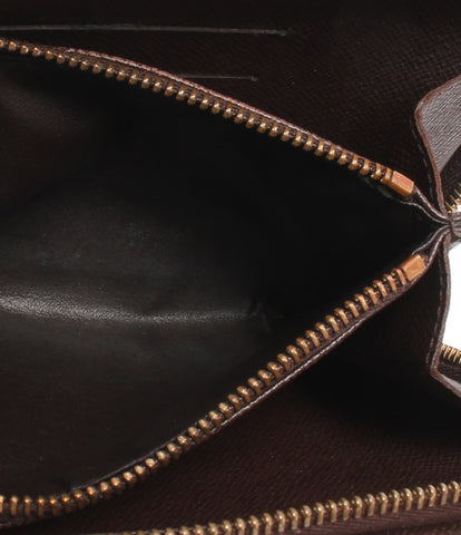Louis Vuitton圆形紧固件长钱包Porto Monzip Damier Eve N61728女装（长钱包）路易威登