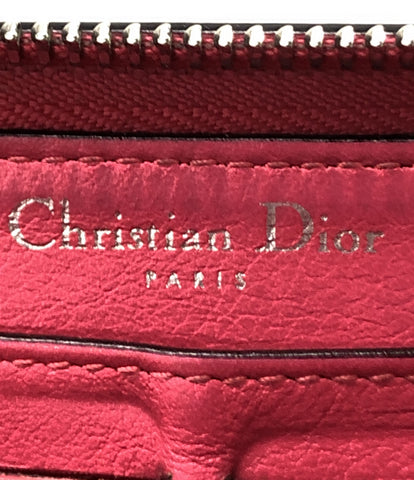 คริสเตียนดิออร์เปิดซิปยาวกระเป๋าสตางค์ผู้หญิงคริสเตียนดิออร์