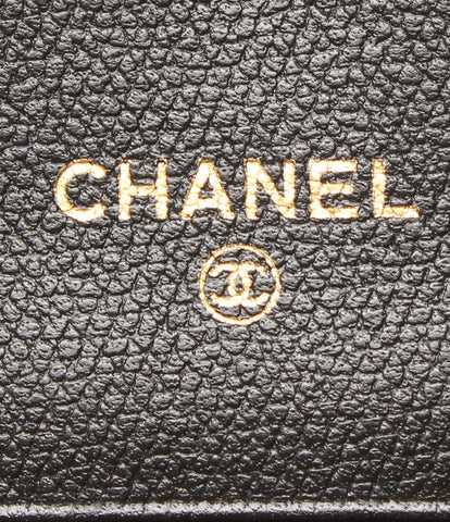 Chanel W Hook三折叠钱包可可按钮女（3个折叠钱包）Chanel