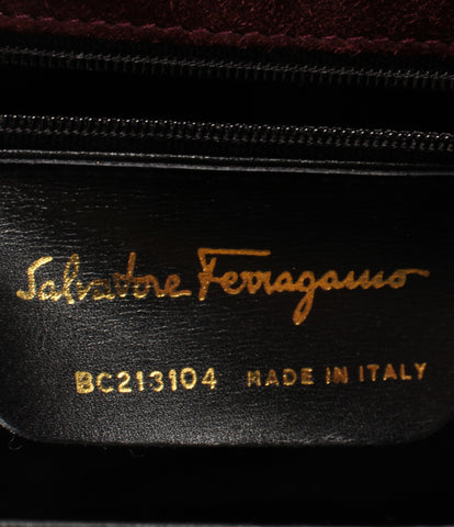 Salvatore Feragamo 2way หนังกระเป๋าสะพายกระเป๋าถือ Vara BC213104 ผู้หญิง Salvatore Ferragamo