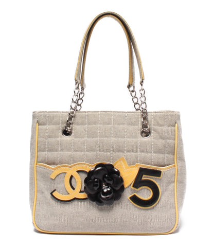Chanel CC Logo Chain Shoulder Bag Camelia No5 10340026 Women's Chanel