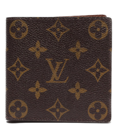 ルイヴィトン 美品 二つ折り財布 ポルトビエカルトクレディモネ モノグラム   M61665 メンズ  (2つ折り財布) Louis Vuitton