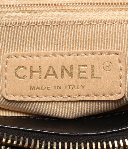 Chanel 2way皮革单肩包手黄金支架女装香奈儿