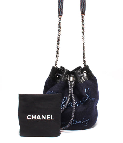 Chanel Shoulder Bag Drawstring Ladies Chanel