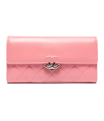 Chanel ยาวกระเป๋าเงิน Matrasse รุ่นปัจจุบันผู้หญิง (กระเป๋าสตางค์ยาว) ชาแนล