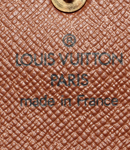 ルイヴィトン 美品 二つ折り財布 ポルトトレゾール エテュイパピエ モノグラム   M61202  ユニセックス  (2つ折り財布) Louis Vuitton