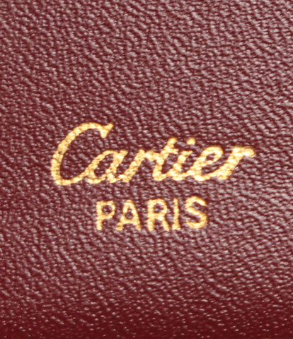 คาร์ดิอายาวกระเป๋าสตางค์สายเสาสําหรับผู้ชาย (กระเป๋าสตางค์ยาว) Cartier