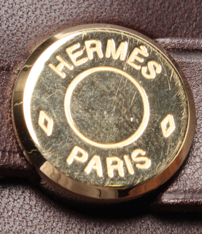 กระเป๋าหิ้ว Hermes □ G สลักทองยึดทอง Elebuck Cavas PM Hermes ของผู้หญิงสั่น