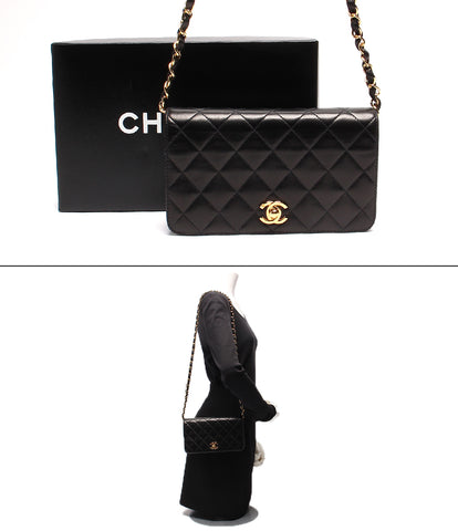 Chanel Shoulder Bag Gold Bracket Minimal Troth A03571 Women's Chanel