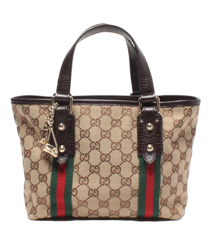 Gucci Leather Handbag GG Canvas Sherry 139261 213048 Women GUCCI