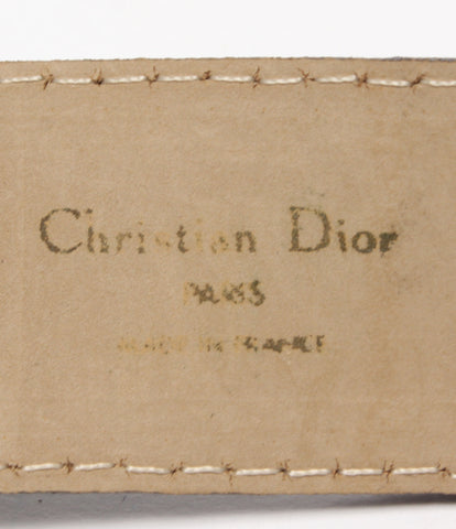 Christian Dior Belt CD Gold Bracket 133 Women's (Multiple Size) Christian Dior