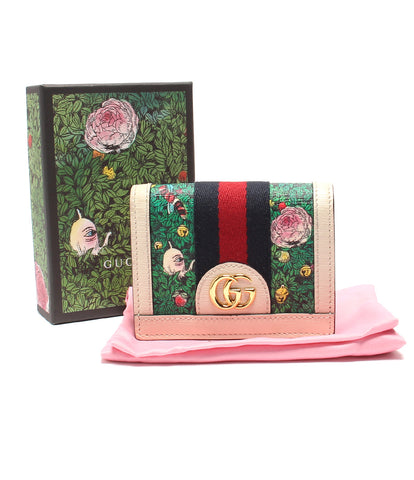 Gucci 2 fold wallet Higuchi Yuko collaboration 523155 0959 Women's (2 fold wallet) GUCCI