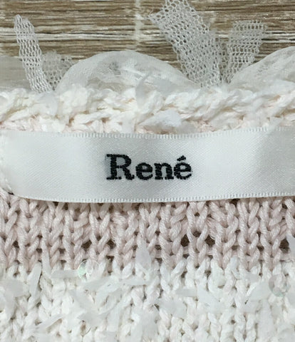 Beauty Products Sequin Tweed Jacket Women Size 38 (S) Rene