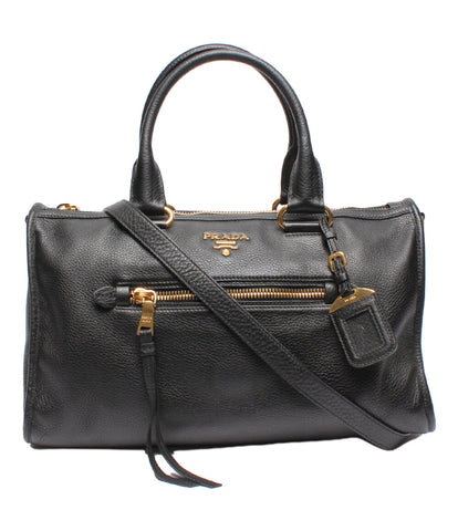 Prada Beauty Leather Handbag 2way Women's Prada