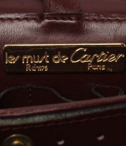カルティエ  レザーショルダーバッグ  マストライン    レディース   Cartier