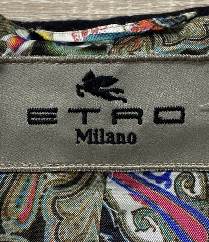ETRO美容产品羊毛和领夹克女士大小40（m）etro