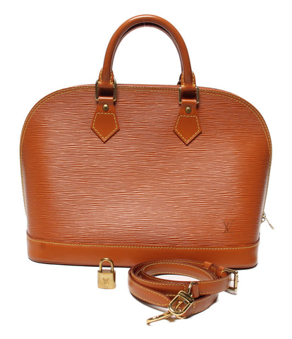 Louis Vuitton 2way Handbag Alma Zipang Gold Epi M54148 Ladies Louis Vuitton