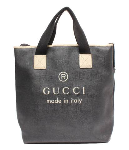 グッチ ロゴプリント2wayトートバッグ 162163-203998 メンズ GUCCI