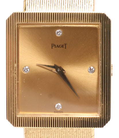 ピアジェ  腕時計 K18 ダイヤ   手巻き ゴールド 9154B12 レディース   PIAGET
