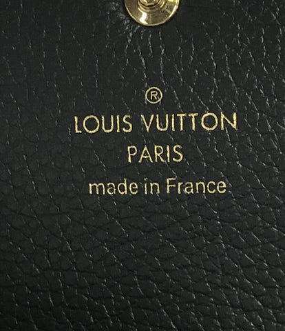 ルイヴィトン 美品 長財布 ポルトフォイユ サラ モノグラムアンプラント ノワール   M61182  レディース  (長財布) Louis Vuitton
