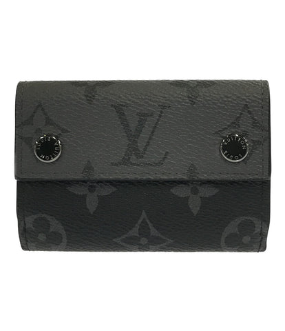 ルイヴィトン  三つ折り財布 ディスカバリー コンパクトウォレット モノグラム エクリプス   M45417 メンズ  (3つ折り財布) Louis Vuitton