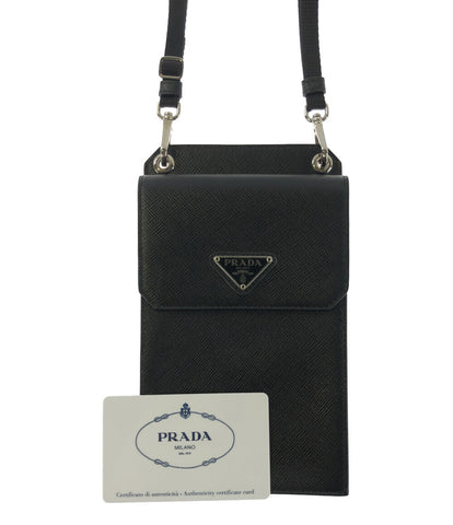 仕入値引 PRADAプラダ レザー スマートフォンケース - バッグ
