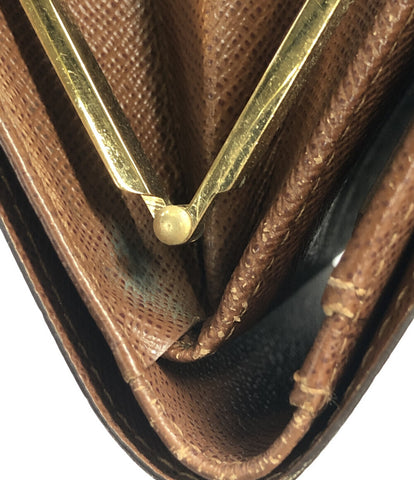 ルイヴィトン  二つ折り財布 ミディアムウォレット がま口 ポルトモネ ビエ ヴィエノワ モノグラム   M61663 レディース  (2つ折り財布) Louis Vuitton