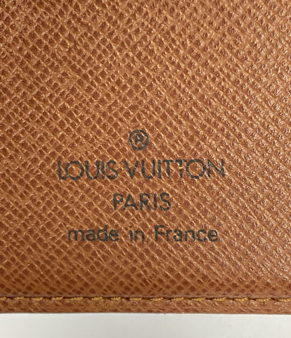 ルイヴィトン  二つ折り財布 ミディアムウォレット 手帳型 ポルトパピエジップ モノグラム   M61207 ユニセックス  (2つ折り財布) Louis Vuitton