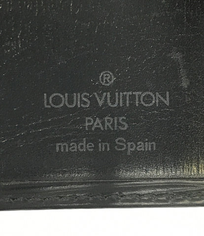 ルイヴィトン  長財布 ポルトカルトクレディ エピ ノワール   M63212 メンズ  (長財布) Louis Vuitton