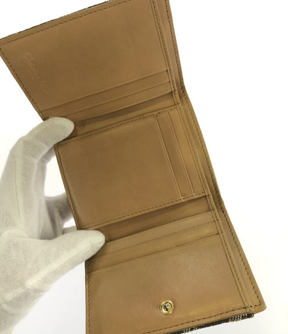 クリスチャンディオール  三つ折り財布 サドル  トロッター    レディース  (3つ折り財布) Christian Dior