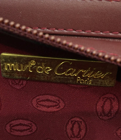 カルティエ 美品 セカンドバッグ  マストライン    レディース   Cartier