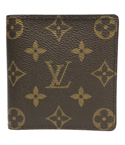 ルイヴィトン 美品 二つ折り財布 札入れ ポルトビエ 6 カルトクレディ モノグラム   M60929 メンズ  (2つ折り財布) Louis Vuitton
